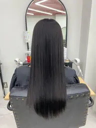 【就活・実習応援カラー】暗染めワンカラー🩶(ロング料金・スタイリング料金別途)