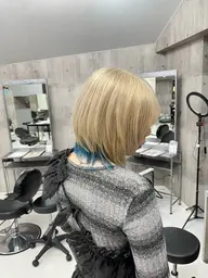 2番人気🥈🌫️ダブルカラーカット🌫️ブリーチ1回➕ケアカラー➕ケラチントリートメント🫧