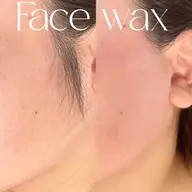 ＼ツヤ肌爆誕❤️‍🔥／ フェイスワックス　※アイブロウの施術なし