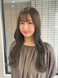 ブリーチ無し透明感カラー _￥2000