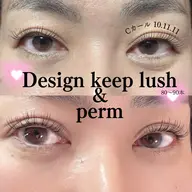 マツエク＋まつ毛パーマ🎀80本​〜​90本。下がりまつ毛でもパッチリと✨アイシャンプー付き。マツエクはデザインキープのみ。