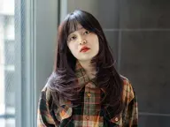 【迷ったらこれ✨】小顔くびれレイヤーカット＋オフィスOKな透明感カラー＋トリートメント