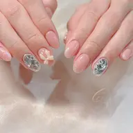 初回オフ無料【オフあり】90分付け放題🪞持ち込みok✨9980円→7980円(両手でアート4.5本)