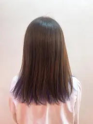 再　グロスカラー＋デザインカット＋超音波トリートメント＋COTA（コタ）シャンプー