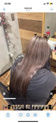 【圧倒的透明感ハイライト×カラー】残り５名様→５名様