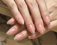 【お爪に優しいフィルイン込み】ハンドラメグラ🤍