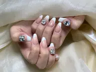 オフィス大人気☆フレンチネイル(カラーベース付き)