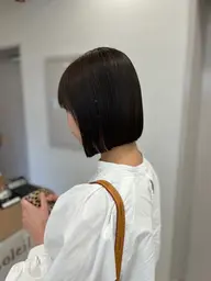 【ボブ限定🌈】カット🌿＋髪質改善トリートメント✨（口コミ→超音波アイロン、ナノスチーム付き‼️）