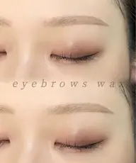 アイブロウスタイリング✨（Wax脱毛※女性限定） ⚠️施術時間の目安 90​〜​120分