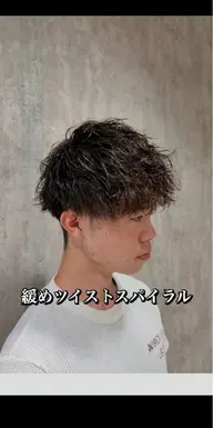 ❄️人気No.1メニュー❄️メンズカット✂️➕垢抜けパーマ🌀ツイスパ/波巻き/シャドウ/サーフカール