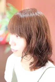 ニューヨークドライカット+はちみつパーマ+トステアトリートメント