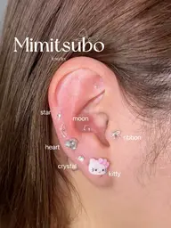 パーツの豊富さ横須賀1番の自信あり✨️大人気♥耳ツボジュエリー