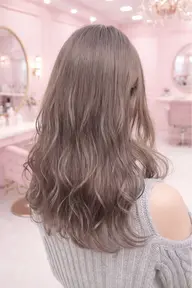 カラー＋トリートメント＋スタイリング込（※ブリーチなし／ツヤ・透明感重視🤍）