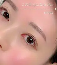 【眉施術でのご来店が初めての方】アイブロウスタイリング＋まつげパーマ🍤  ࣭ ⊹ ¥11,650→¥9,500