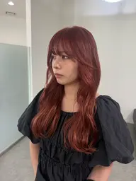 W color＋treatment【ケアブリーチ1回＋うるツヤカラー＋髪質改善トリートメント】