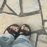 オフ込み‎🤍マグネットorフラッシュ フットネイル