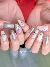 ️🤍チップ長さだし10本🤍やり放題180min