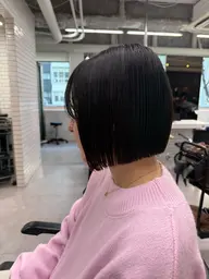 人気No.2🙉透明感高発色🌈髪質改善inケアカラー+カット+超音波トリートメント