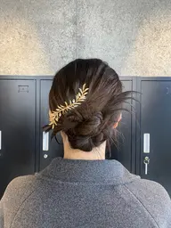 お呼ばれヘアアレンジ