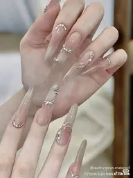(オフなし)ハンド長さだし10本ワンカラ💅🏻☘️簡単デザイン付け放題🥰　研修期間だけ🙆