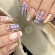 【持ち込み相談ok】華やか10本ARTし放題＋長さ出し10本コース🌸✨（自爪育成ケア込み・オフ1100円）