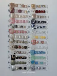 【女性限定】※オフなし※フット練習デザインジェルネイル