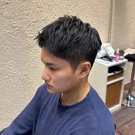 【メンズ👦🏻💙身だしなみセット】カット＋眉カット＋炭酸シャンプー＋marbb(マイクロバブル)