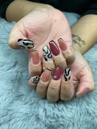 持ち込みネイルアートし放題✨オフ込み(シンプル)