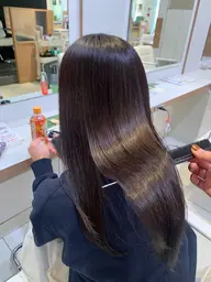 【期間限定🌼メニュー】髪質改善カラー🩵ブロー込み