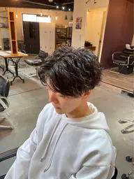 【ニミモ様限定✨】マッシュカット&ツイストスパイラル#メンズサロン#JR町田駅#パーマ#ツイストスパイラル