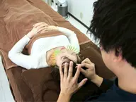 百美鍼+小顔矯正（80分）(電気鍼 ドライヘットスパ 毛穴の開き 肌質改善 しわ ほうれい線 たるみ リフトアップ)