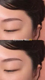 眉ワックス➕眉カット　　メンズの方も大歓迎です👦🏻