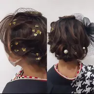 卒業式 袴着付け+ヘアセット(早朝料金なし)