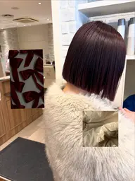 ミニモ学割💙💚◼︎似合わせカット+透明感カラー+高級トリートメント