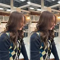 透明感ブラウンワンカラー🧸🤍