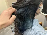 インナーカラー(ブリーチ＆オンカラー)