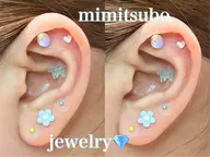 🌈注目メニュー🌈耳ツボジュエリー💎(お悩みに合わせてツボを選ぶことができます)デザイン両耳で12粒🫧