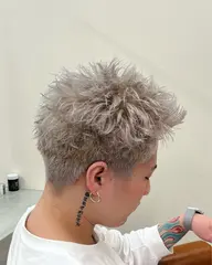 メンズカット+ダブルカラー(ブリーチ込み)【新規限定クーポン】