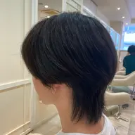 【究極の髪質改善、最高のツヤ髪に・・】メンズカット+プレミアム酸性縮毛矯正✨