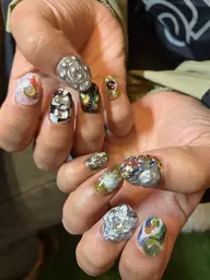 リピーター様　150分アート　付け替えオフ1ヶ月以内