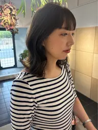 カット＋ブリーチなしダブルカラー🫧