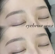 【5/9​〜​12迄】美眉WAX(メイク仕上げあり)   4,000円→3,500円