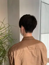 【新規限定MEN'Sクーポン🏁】カット+縮毛矯正