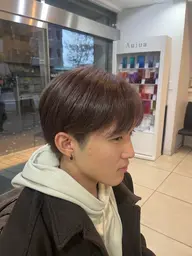 【✨ダメージカットして艶髪に✨】🥀メンズカット＋ケアブリーチ＋オンカラー🥀