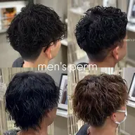 頭皮診断付 メンズカット＋パーマ