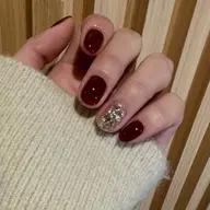 【大人系ゴテゴテ】ワンカラー+埋め尽くし2本