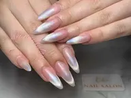 💖💖【ジェルオフ無料】チップ長さだし★カラーグラデーション/マグネットグラデーション(ベース色付き)