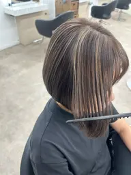 シークレットハイライト❣️自然な筋感ハイライトカラー✨