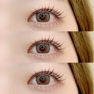 上下デザインまつげパーマ