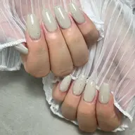 【ハンドネイル】　ワンカラー/ラメグラデーション（オフなし）